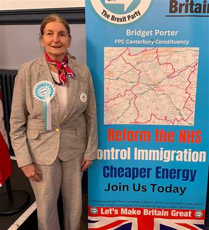 Bridget Porter - Reform UK Candidate