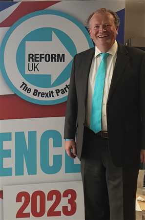 Robert Hall-Palmer - Reform UK Candidate