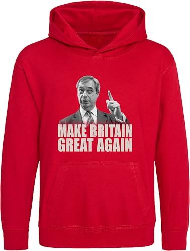 Nigel Farage Hoodie, Reform UK hoodie, Make Britain Great Again hoodie, British Politicians hoodie, Leader of Reform UK hoodie, Elections 2024 hoodie, Brexit supporter hoodie, Farage supporter top