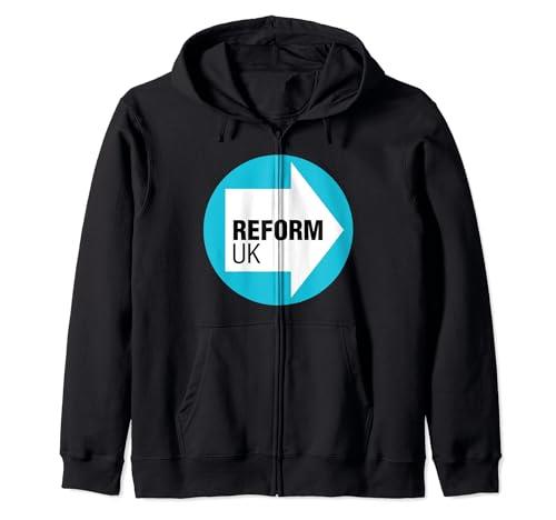 Reform UK Zip Hoodie