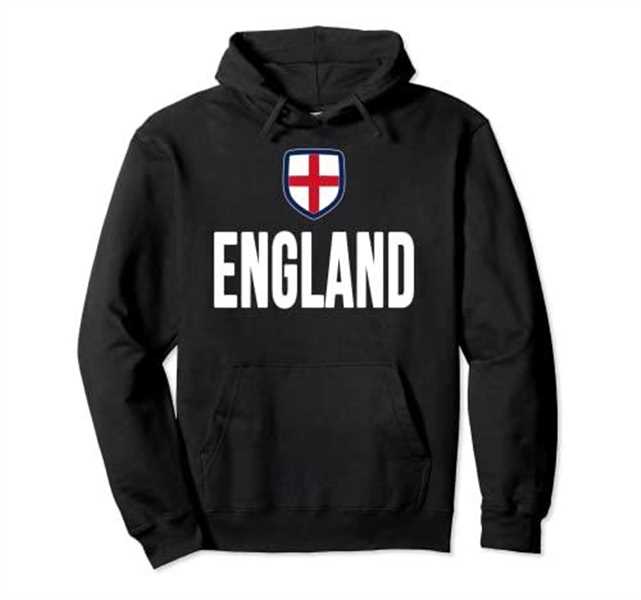 England English Flag Pullover Hoodie