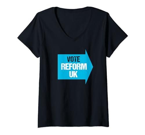 Womens Vote Reform UK - Election V-Neck T-Shirt