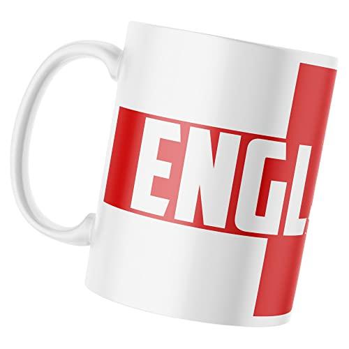 England Flag Mug, English Coffee Cup, Flag Football Mug