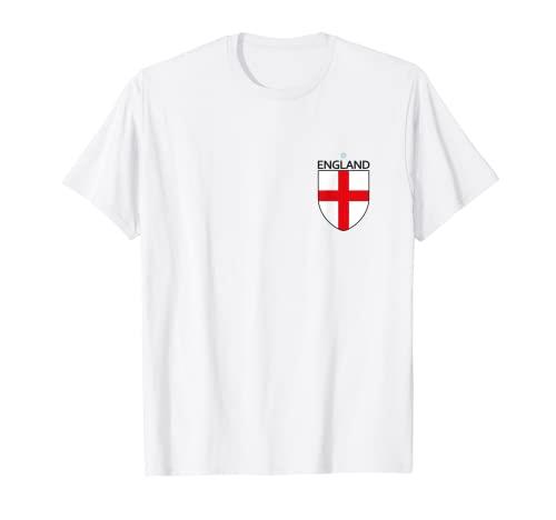 England St Georges Cross Flag England Football Team Fan Jersey T-Shirt