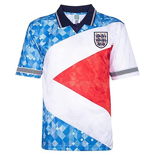 England 1990 Mash Up Retro Football Shirt Multi Medium Polyester