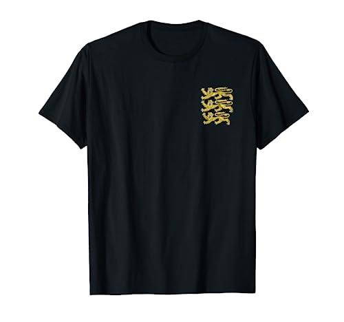 Royal Arms of England Three Lions Coat of Arms Banner T-Shirt