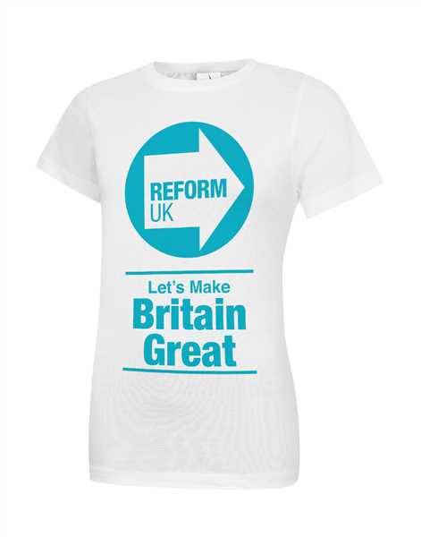 Ladies Reform UK T Shirts