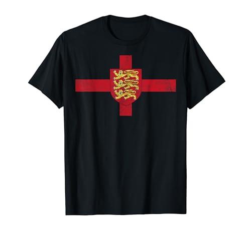 England Flag Royal Arms Saint George's Cross English T-Shirt