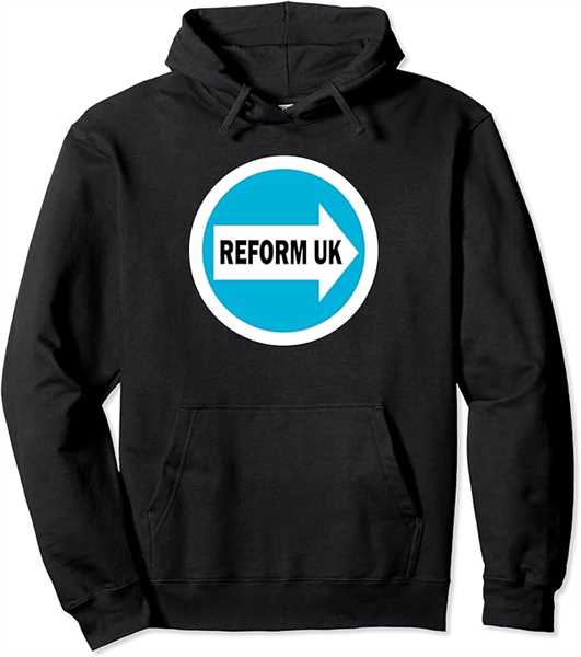 Reform UK Party Pullover Hoodie