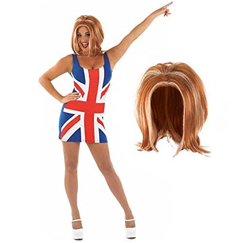 British Union Jack Dress - 90s Fancy Dress Costumes for Women