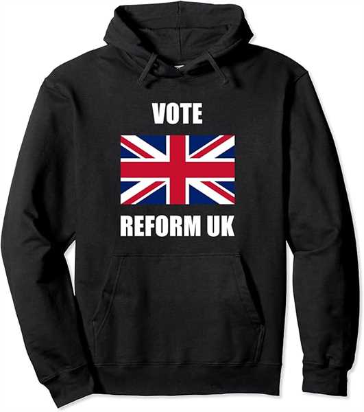 Vote Reform UK Pullover Hoodie