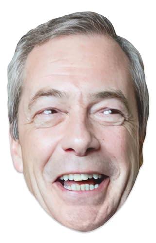 Nigel Farage Single Cardboard Mask