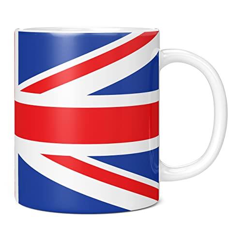 Union Jack Full Wrap Mug - British Souvenir & Jubilee Gift, 11oz