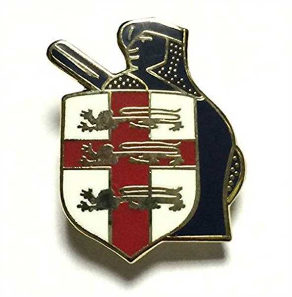 CRUSADER ENGLAND LAPEL BADGE - Patriotic Enamel Pin Badge, UK Seller