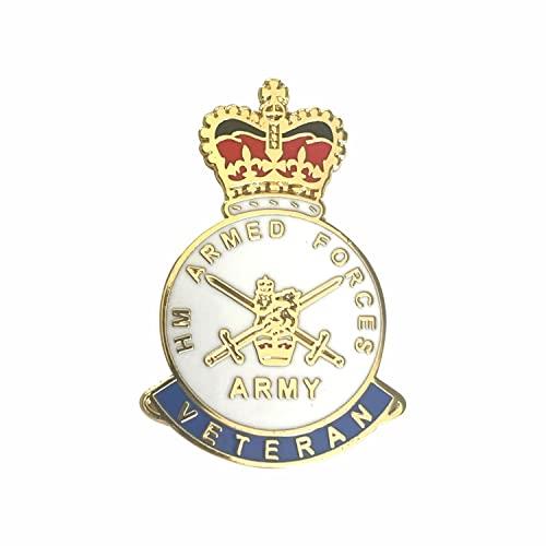 British Army Veteran Lapel Pin Badge - UK Seller