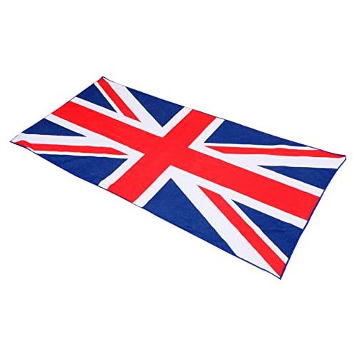 Extra Large Union Jack Beach Towel - Oversized English Flag Pool Towel