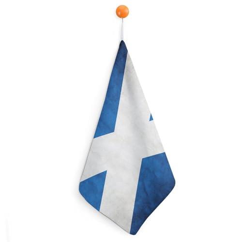 Scottish Flag Soft Hand Towels – Kitchen, Bathroom, Tea Table