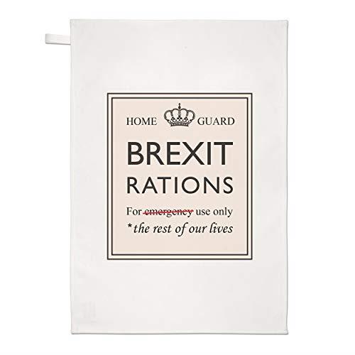 Brexit Rations Tea Towel Dish Cloth