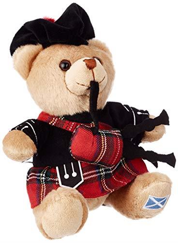 19cm Scottish Piper Bear - Adorable Plush Toy