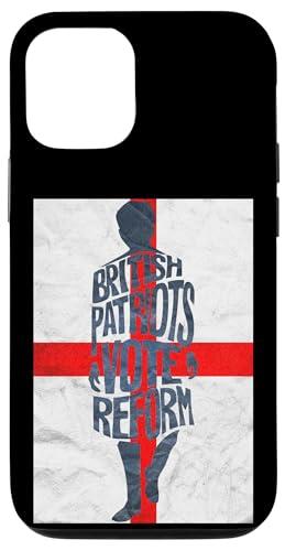 iPhone 15 UK Political British Patriots Vote Reform St George Flag Case