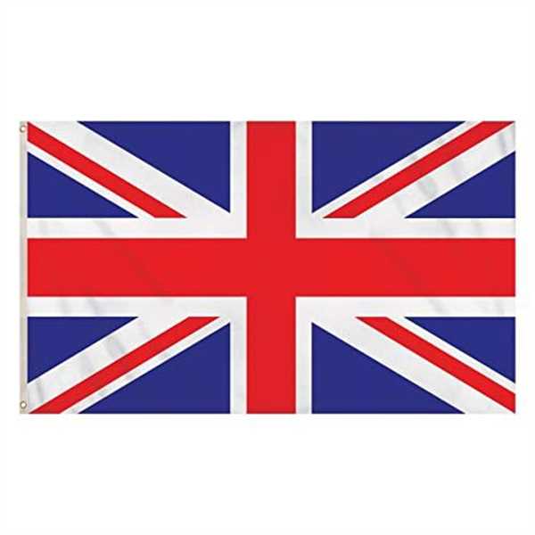 Union Jack Flag UK Flags 5ft x 3ft with Eyelets