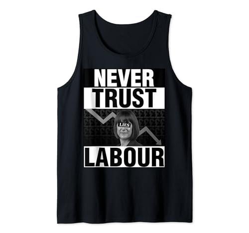 Never Trust Labour - Rachel Reeves - Anti Labour Tank Top