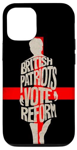 iPhone 14 British Patriots Vote Reform St George UK Political Graphics Case