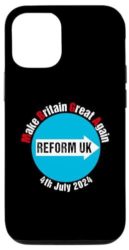 iPhone 15 Make Britain Great Again - Reform UK - Election Mobile phone Case