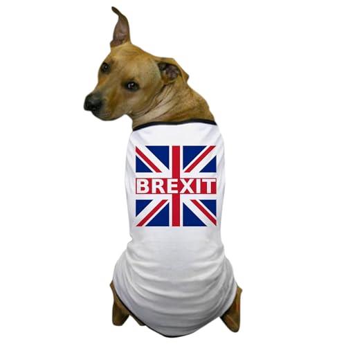 CafePress Brexit Flag Dog T Shirt Dog T-Shirt, Pet Clothing, Funny Dog Costume