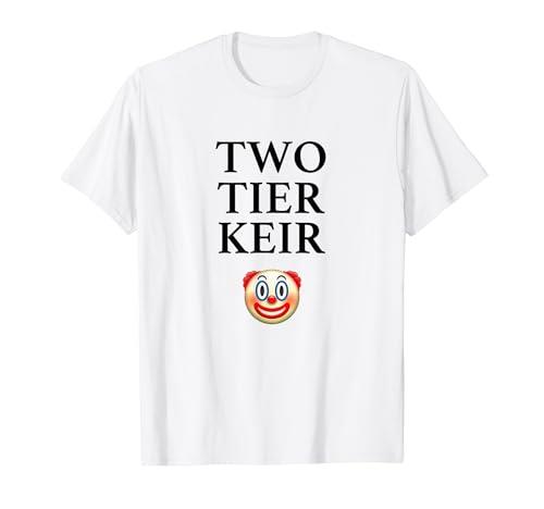 Two Tier Keir UK Political Rally Tee T-Shirt