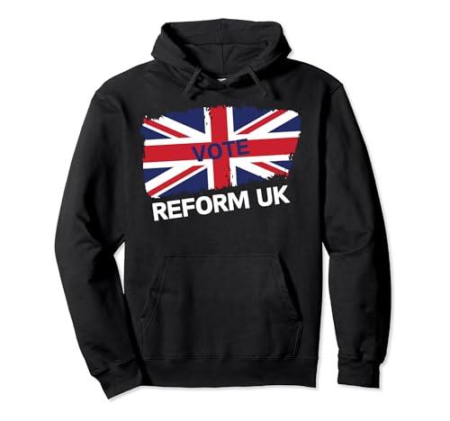 Reform Uk Party T-shirt Pullover Hoodie