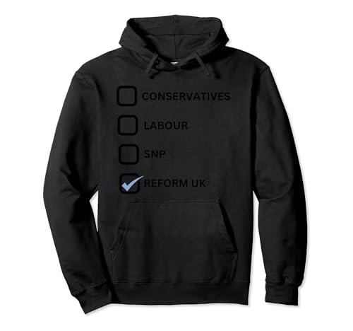 Reform UK Party election support Pullover Hoodie