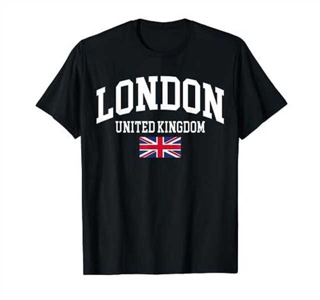 London England United Kingdom UK Great Britain GB English T-Shirt