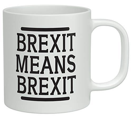 Shopagift Brexit Means Brexit White 10oz Novelty Gift Mug Cup