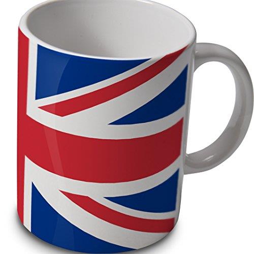 lesser and pavey Ceramic Mug | Welsh Flag Wave Design | 1 Piece - 9x6x1 cm, White