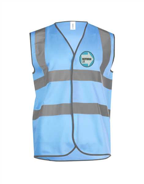 Hi Viz Vest For Reform UK