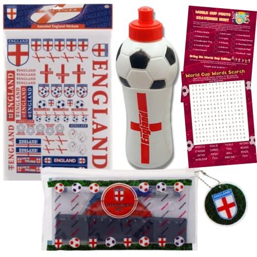 England Stationery Set, England A3 Stickers, England Football Water Bottle