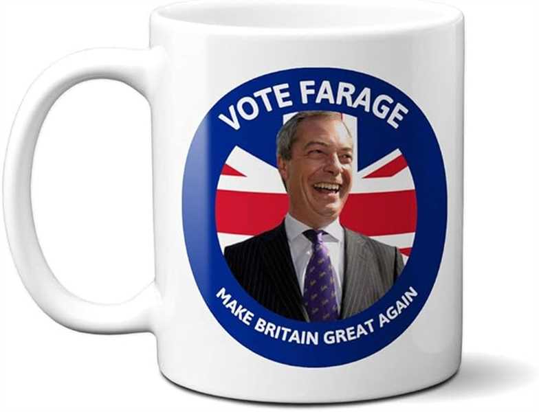 Vote Nigel Farage - Large 15oz Mug