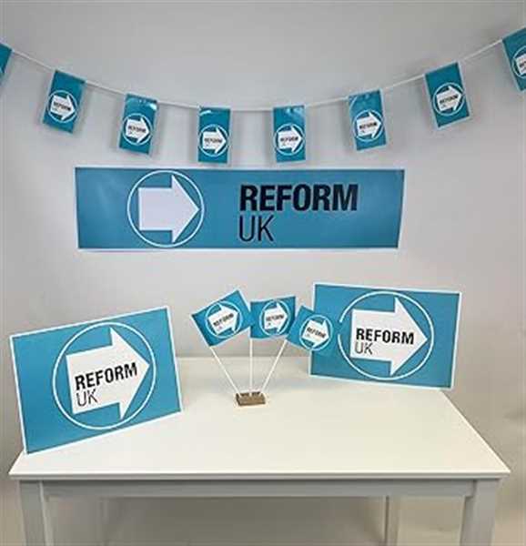 Reform UK Party Decoration Pack