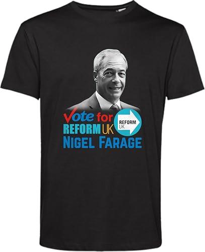 Vote for Nigel Farage T-Shirt - Support Reform UK Leader