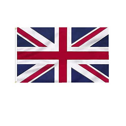 Union Jack Flag - British UK Flag 3x5ft Embroidered Nylon with Grommets