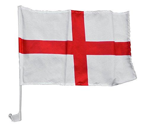 England Car Window Flag (Twin Pack)