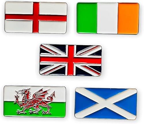 United Kingdom Lapel Pin Badge - England, Wales, Ireland, Scotland (3cm x 1.5cm)