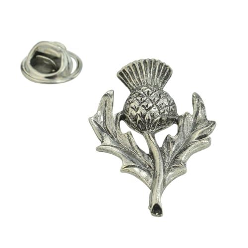 Scottish Thistle Pewter Lapel Pin Badge XWTP073