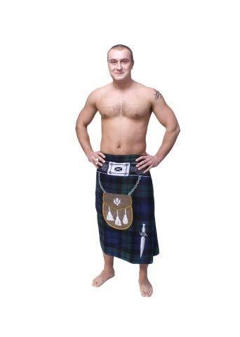 Black Watch Kilt Towel – Large 150cm x 75cm Scotland Tartan Design