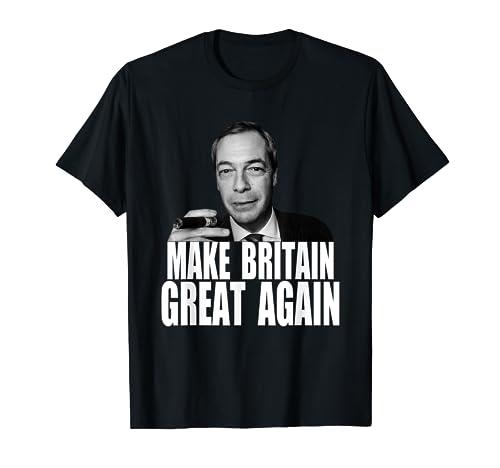 Nigel Farage Make Britain Great Again Brexit T-Shirt