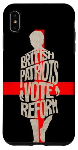 iPhone XS Max British Patriots Vote Reform St George UK Political Graphics Case