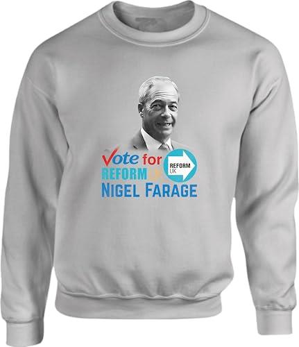 Vote For Nigel Farage Jumper - Support Reform UK