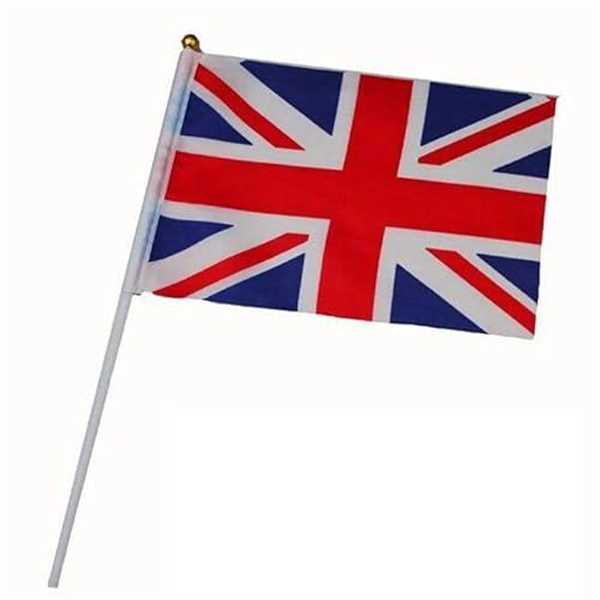 UK Union Jack, Mini Hand Flag, Celebration Party Flag, England Flag, Great Britain Flags