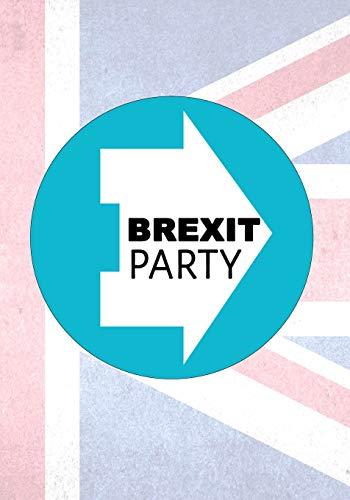 Brexit Party Journal 7"x10" - 110 Lined Pages for Brexit Enthusiasts